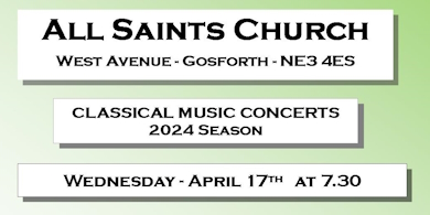 Classical Music Concert – 17th April at 7.30pm