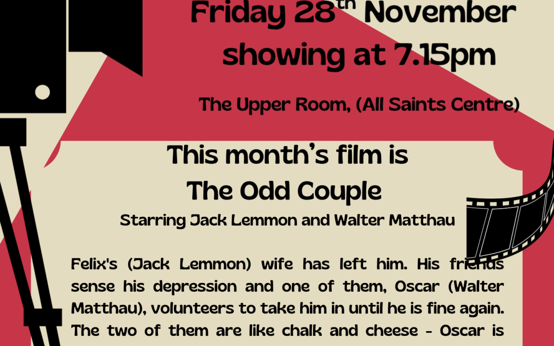 Film Night 28th November 7.15pm