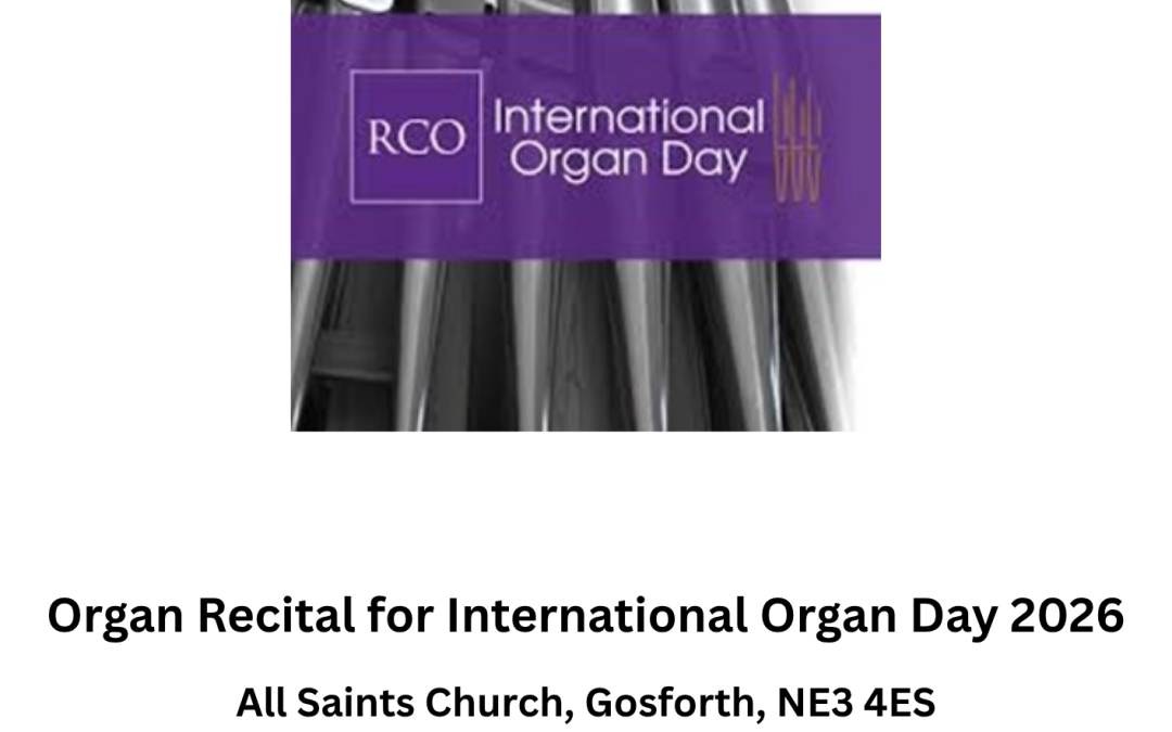 International Organ Day 25th April 12 noon