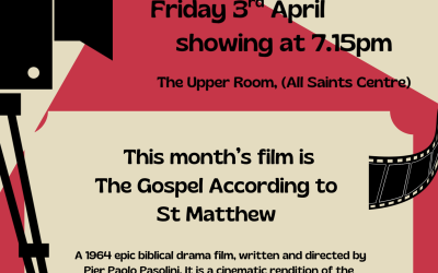 Film Night 3rd April 2026 at 7.15pm